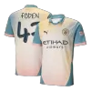 Men's FODEN #47 Manchester City Fourth Away Soccer Jersey Shirt 2024/25 - Fan Version - Pro Jersey Shop