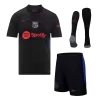 Men's Barcelona Away Soccer Jersey Whole Kit (Jersey+Shorts+Socks) 2024/25 - Pro Jersey Shop