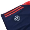 Men's Manchester United Soccer Sleeveless Training Kit (Top+Shorts) 2024/25 -Navy - Pro Jersey Shop