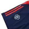 Men's Manchester United Pre-Match Training Soccer Jersey Kit (Jersey+Shorts) 2024/25 -Navy - Pro Jersey Shop