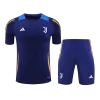 Men's Juventus Pre-Match Training Soccer Jersey Kit (Jersey+Shorts) 2024/25 -Navy - Pro Jersey Shop