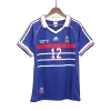 Men's Retro 1998 World Cup HENRY #12 France Home Soccer Jersey Shirt - Pro Jersey Shop