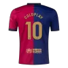 Premium Quality Men's COLDPLAY #10 Barcelona Home Soccer Jersey Shirt 2024/25 - Fan Version - Pro Jersey Shop