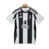 Men's Juventus Home Soccer Jersey Shirt 2024/25 Save The Children Sponsor- Fan Version - Pro Jersey Shop