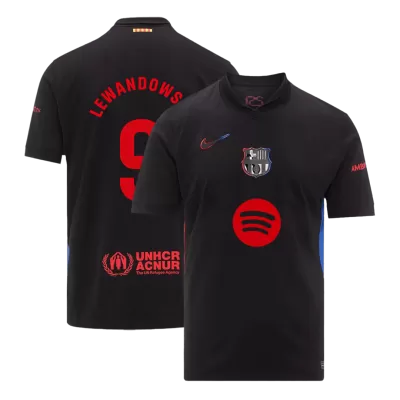 Men's LEWANDOWSKI #9 Barcelona Away Soccer Jersey Shirt 2024/25 - Fan Version - Pro Jersey Shop