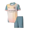 UCL Kids Manchester City Fourth Away Soccer Jersey Kit (Jersey+Shorts) 2024/25 - Pro Jersey Shop