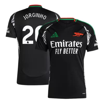 Men's JORGINHO #20 Arsenal Away Soccer Jersey Shirt 2024/25 - Fan Version - Pro Jersey Shop