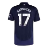 Men's GARNACHO #17 Manchester United Away Soccer Jersey Shirt 2024/25 - Fan Version - Pro Jersey Shop