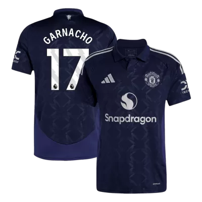 Men's GARNACHO #17 Manchester United Away Soccer Jersey Shirt 2024/25 - Fan Version - Pro Jersey Shop