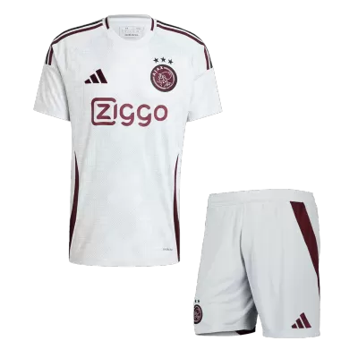 Men's Ajax Third Away Soccer Jersey Kit (Jersey+Shorts) 2024/25 - Pro Jersey Shop