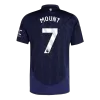 Men's MOUNT #7 Manchester United Away Soccer Jersey Shirt 2024/25 - Fan Version - Pro Jersey Shop