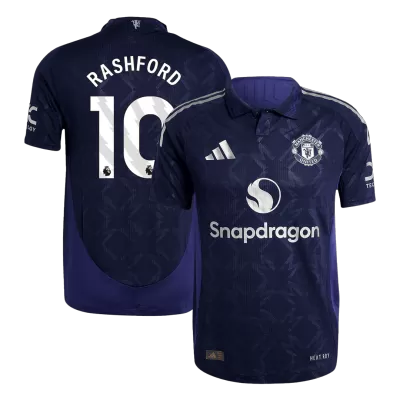 Men's Authentic RASHFORD #10 Manchester United Away Soccer Jersey Shirt 2024/25 - Player Version - Pro Jersey Shop