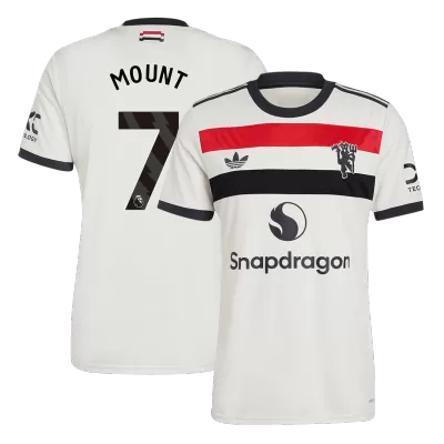 Men's MOUNT #7 Manchester United Third Away Soccer Jersey Shirt 2024/25 - Fan Version - Pro Jersey Shop