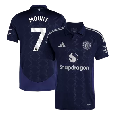 Men's MOUNT #7 Manchester United Away Soccer Jersey Shirt 2024/25 - Fan Version - Pro Jersey Shop