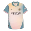 UCL Men's Authentic HAALAND #9 Manchester City Fourth Away Soccer Jersey Shirt 2024/25 Definitely City- Player Version - Pro Jersey Shop