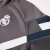 Men's Real Madrid Training Jacket Kit (Jacket+Pants) 2024/25 -Gray - Pro Jersey Shop