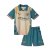 UCL Kids Manchester City Fourth Away Soccer Jersey Kit (Jersey+Shorts) 2024/25 - Pro Jersey Shop