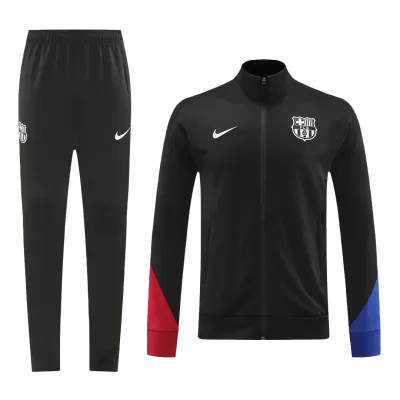 Men's Barcelona Training Jacket Kit (Jacket+Pants) 2024/25 -Black - Pro Jersey Shop