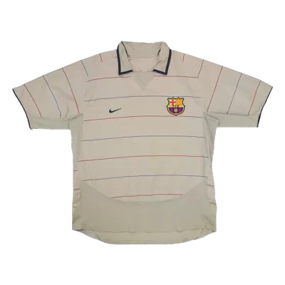 Men's Retro 2003/04 Barcelona Away Soccer Jersey Shirt - Pro Jersey Shop