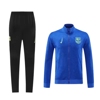 Men's Barcelona Training Jacket Kit (Jacket+Pants) 2024/25 -Blue - Pro Jersey Shop