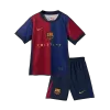 Kids Barcelona X COLDPLAY Home Soccer Jersey Kit (Jersey+Shorts) 2024/25 - Pro Jersey Shop