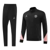 Men's PSG Training Jacket Kit (Jacket+Pants) 2024/25 -Black - Pro Jersey Shop