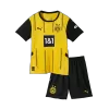 Premium Quality Kids Borussia Dortmund Home Soccer Jersey Whole Kit (Jersey+Shorts+Socks) 2024/25 - Pro Jersey Shop