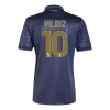 Men's YILDIZ #10 Juventus Save The Children Sponsor Third Away Soccer Jersey Shirt 2024/25 - Fan Version - Pro Jersey Shop