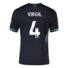 Men's VIRGIL #4 Liverpool Away Soccer Jersey Shirt 2024/25 - Fan Version - Pro Jersey Shop