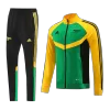 Men's Arsenal Training Jacket Kit (Jacket+Pants) 2024/25 -Green&Yellow - Pro Jersey Shop