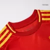 Premium Quality Kids's Spain Home Soccer Jersey Kit (Jersey+Shorts) Euro Euro 2024 - Pro Jersey Shop