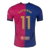 Men's Authentic RAPHINHA #11 Barcelona Home Soccer Jersey Shirt 2024/25 - Player Version - Pro Jersey Shop