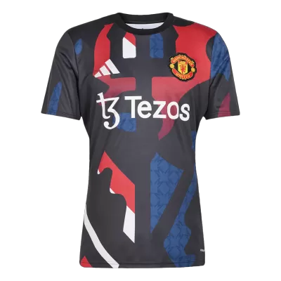 Men's Manchester United Pre-Match Soccer Jersey Shirt 2024/25 - Fan Version - Pro Jersey Shop