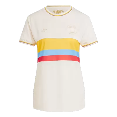 Women's Colombia 100th Anniversary Soccer Jersey Shirt 2024 - Pro Jersey Shop