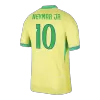 Premium Quality Men's NEYMAR JR #10 Brazil Home Soccer Jersey Shirt 2024 - Fan Version - Pro Jersey Shop