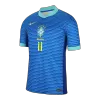 Premium Quality Men's RAPHINHA #11 Brazil Away Soccer Jersey Shirt COPA AMÉRICA 2024 - Fan Version - Pro Jersey Shop