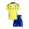 Kids RONALDO #7 Al Nassr Home Soccer Jersey Kit (Jersey+Shorts) 2024/25 - Pro Jersey Shop