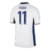 Premium Quality Men's FODEN #11 England Home Soccer Jersey Shirt Euro 2024 - Fan Version - Pro Jersey Shop