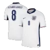 Premium Quality Men's ALEXANDER-ARNOLD #8 England Home Soccer Jersey Shirt Euro 2024 - Fan Version - Pro Jersey Shop