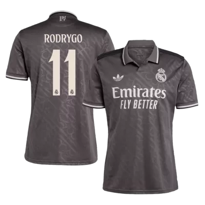 Premium Quality Men's RODRYGO #11 Real Madrid Third Away Soccer Jersey Shirt 2024/25 - Fan Version - Pro Jersey Shop