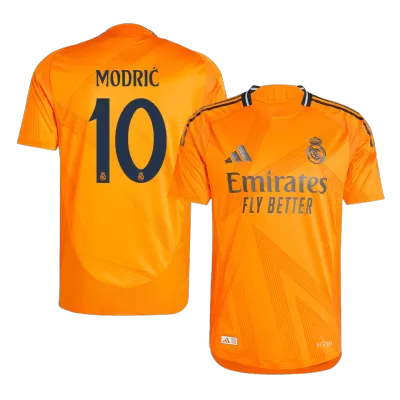 Men's Authentic MODRIĆ #10 Real Madrid Away Soccer Jersey Shirt 2024/25 - Player Version - Pro Jersey Shop