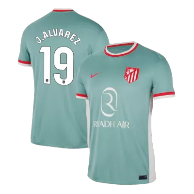 Men's J.ALVAREZ #19 Atletico Madrid Away Soccer Jersey Shirt 2024/25 - Fan Version - Pro Jersey Shop