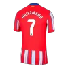 Men's Authentic GRIEZMANN #7 Atletico Madrid Home Soccer Jersey Shirt 2024/25 - Player Version - Pro Jersey Shop