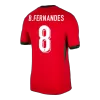 Premium Quality Men's B.FERNANDES #8 Portugal Home Soccer Jersey Shirt Euro 2024 - Fan Version - Pro Jersey Shop