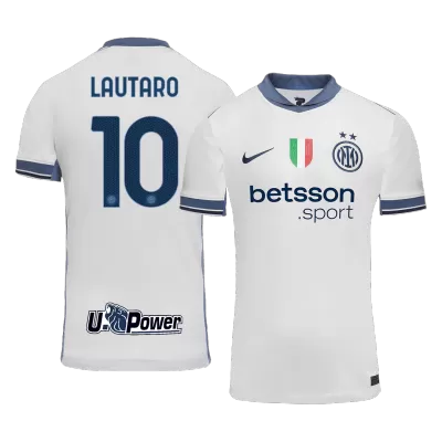 Men's LAUTARO #10 Inter Milan Away Soccer Jersey Shirt 2024/25 - Fan Version - Pro Jersey Shop