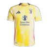 Men's Authentic YILDIZ #10 Juventus Away Soccer Jersey Shirt 2024/25 Save The Children Sponsor- Player Version - Pro Jersey Shop