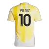 Men's Authentic YILDIZ #10 Juventus Away Soccer Jersey Shirt 2024/25 Save The Children Sponsor- Player Version - Pro Jersey Shop