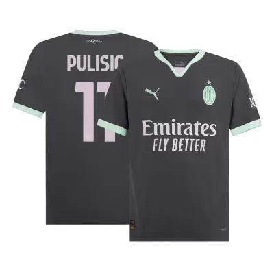 Men's PULISIC #11 AC Milan Third Away Soccer Jersey Shirt 2024/25 - Fan Version - Pro Jersey Shop