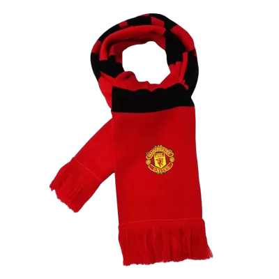 Manchester United Soccer knitting Scarf Red&Black - Pro Jersey Shop