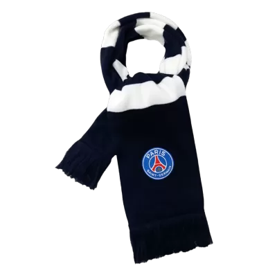 PSG Soccer knitting Scarf Black&White - Pro Jersey Shop